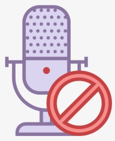 Microphone Mute Icon Png - Stop Smartphone Png, Transparent Png, Free Download