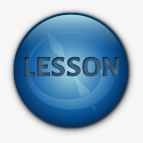 Lesson Button - Circle, HD Png Download, Free Download
