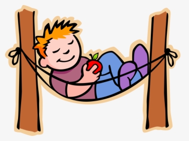 Hammock Clipart Transparent - Taking A Break Clipart, HD Png Download, Free Download