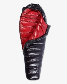 Goose Down Sleeping Bag Black Red Kolon 10d Nylon - Arctic Waves Sleeping Bag, HD Png Download, Free Download