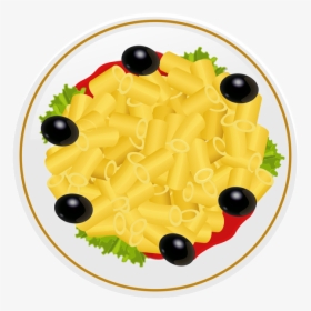 Food Plate Png - Pasta Png Clip Art, Transparent Png, Free Download