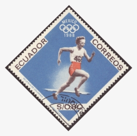 Ecu 1967 Minr1327 Pm B002 - Hungary Winter Olympics Stamp, HD Png Download, Free Download