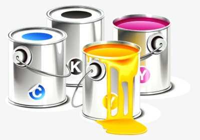 #mq #paint #splash #bucket #buckets - Cmyk Vector Png, Transparent Png, Free Download