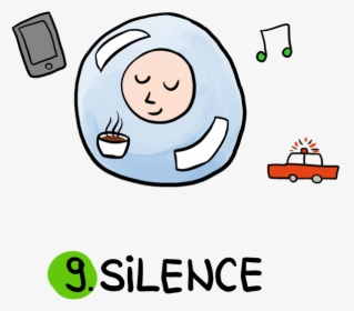 Silence Is Important, Especially If You"re An Introvert - Cartoon, HD Png Download, Free Download