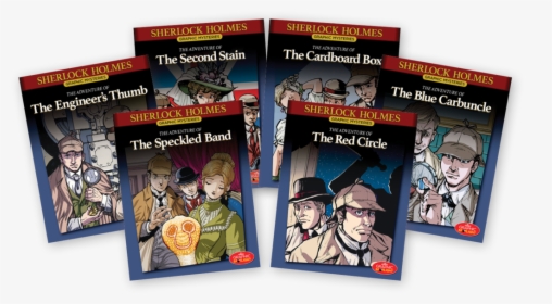 Sherlock Holmes Graphic Mysteries Books 1-6 - Flyer, HD Png Download, Free Download