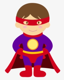 Clip Art Kid Superheroes Clipart - Superhero Clip Art, HD Png Download, Free Download