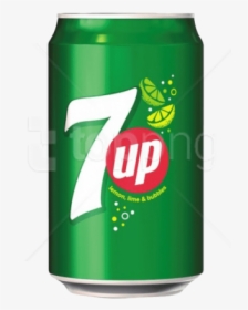 Beverage Can,drink,soft Drink,tin Can,carbonated Soft - 7 Up Png, Transparent Png, Free Download