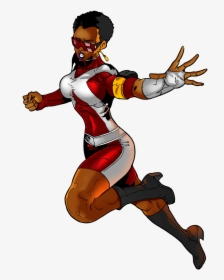 Clipart African American Superhero, HD Png Download, Free Download