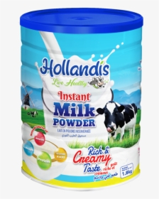 Hollandis Instant Milk Powder Tin Can 18kg, HD Png Download, Free Download