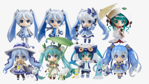 Snow Miku All Years, HD Png Download, Free Download