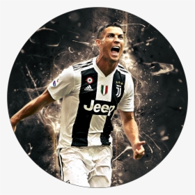 Cristiano Ronaldo Juventus Circle, HD Png Download, Free Download