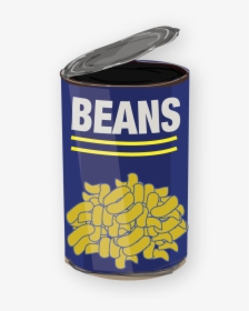 Metal Can Beans Z 500 - Can Of Beans Png, Transparent Png, Free Download