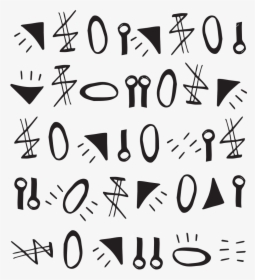 Rache Brand Patterns Hieroglyphics - Calligraphy, HD Png Download, Free Download