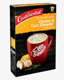 Chicken And Corn Chowder With Chives - Cup A Soup Creamy Chicken, HD Png Download, Free Download