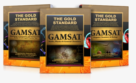 Gold Standard Gamsat Book, HD Png Download, Free Download
