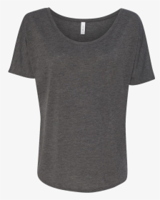 Bella Canvas 8816 Dark Grey Front High - Active Shirt, HD Png Download, Free Download