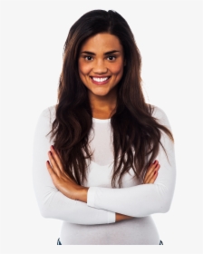 Standing Girl Free Commercial Use Png Image - Brown Woman Png, Transparent Png, Free Download