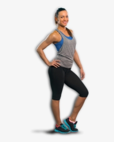 Fitness Girl Png - Fitness Girl Standing Png, Transparent Png, Free Download