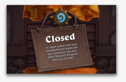 Hearthstone Your Account Has Been Banned, HD Png Download, Free Download
