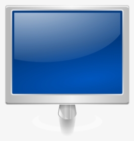 Blue Monitor Svg Clip Arts - Monitor .png, Transparent Png, Free Download