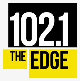 102.1 The Edge Logo, HD Png Download, Free Download