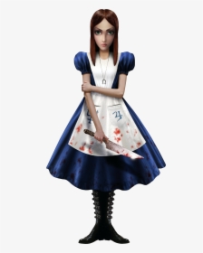 Alice In Wonderland Dress Png - American Mcgee's Alice Alice, Transparent Png, Free Download