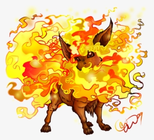 Pokémon - Flareon, HD Png Download, Free Download