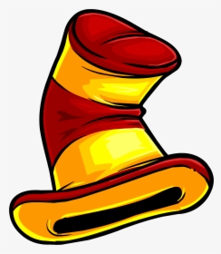 Red And Yellow Stripey Hat - Crazy Hats Clipart Png, Transparent Png, Free Download