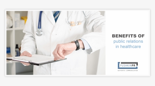 Benefits Of Public Relations In Healthcare - Doctor Con Reloj, HD Png Download, Free Download