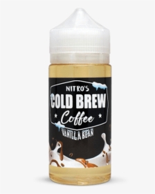 Nitro"s Cold Brew Vanilla Bean Vape Juice - Nitro's Cold Brew Vanilla Bean, HD Png Download, Free Download