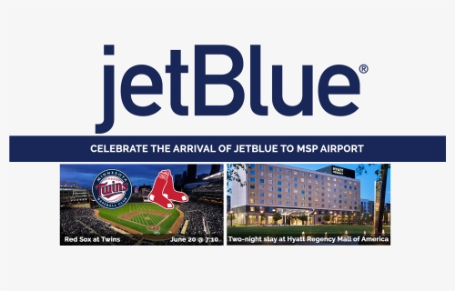 Jetblue Arrives At Msp - Jet Blue Airlines Logo, HD Png Download, Free Download