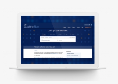 Jetblue Blog Shown In A Macbook Pro Mockup Wordpress - Operating System, HD Png Download, Free Download