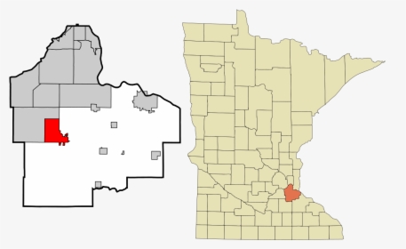 Transparent Minnesota Outline Png - Map Of Minnesota Regions, Png Download, Free Download