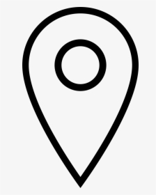 Ios Location Outline Comments - Transparent Map Icon Png, Png Download, Free Download