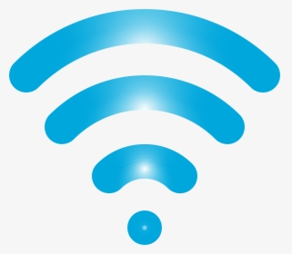 Wireless Icon Blue - Wifi Logo Png Gif, Transparent Png, Free Download