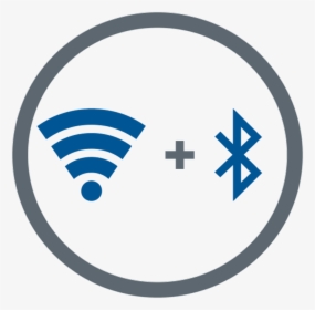 Wifi And Bluetooth Icon, HD Png Download kindpng