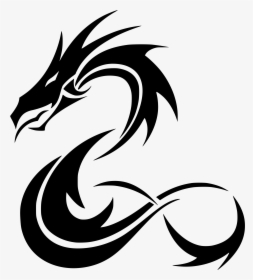 Transparent Dragon Png Images - Tribal Dragon Tattoos, Png Download, Free Download