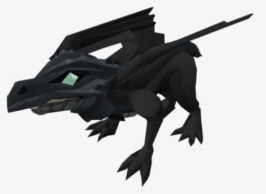 Black Dragon Pet Runescape, HD Png Download, Free Download