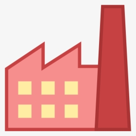 Factory Red Icon Png, Transparent Png, Free Download