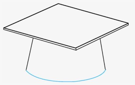 How To Draw Graduation Cap - Line Art, HD Png Download, Free Download