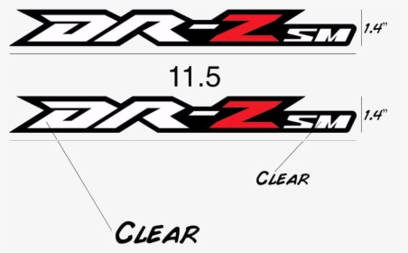 Image Of Swing Arm Decals - Suzuki Dr-z400, HD Png Download, Free Download