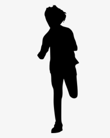 K#running Silhouette" 								 Title="k#running Silhouette - Child Running Silhouette Png, Transparent Png, Free Download
