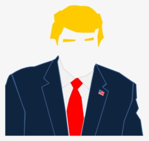 Faceless Trump - Trump Icon Png, Transparent Png, Free Download