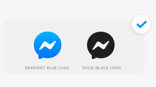 Messenger Logo Black And White, HD Png Download, Free Download