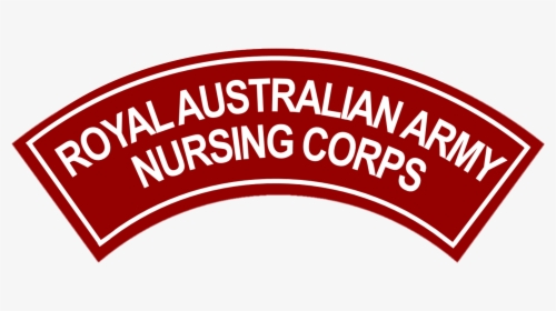 Royal Australian Army Nursing Corps Battledress Flash - Sign, HD Png Download, Free Download