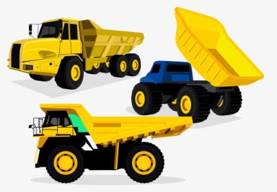 Dump Truck Euclidean Vector - Dump Truck Vector Png, Transparent Png, Free Download