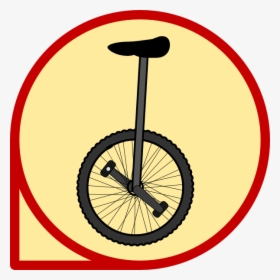 Unicycle Icon Svg Clip Arts - Unicycle Clip Art, HD Png Download, Free Download