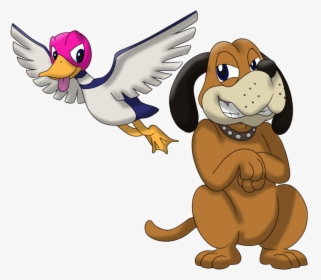 Dog Clipart Hunting Duck - Duck Hunt Transparent, HD Png Download, Free Download