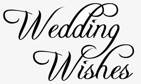 Congratulations Image Library Collection Of Wishes - Happy Wedding Font Png, Transparent Png, Free Download