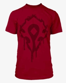 Horde Crest Wow T-shirt - Active Shirt, HD Png Download, Free Download